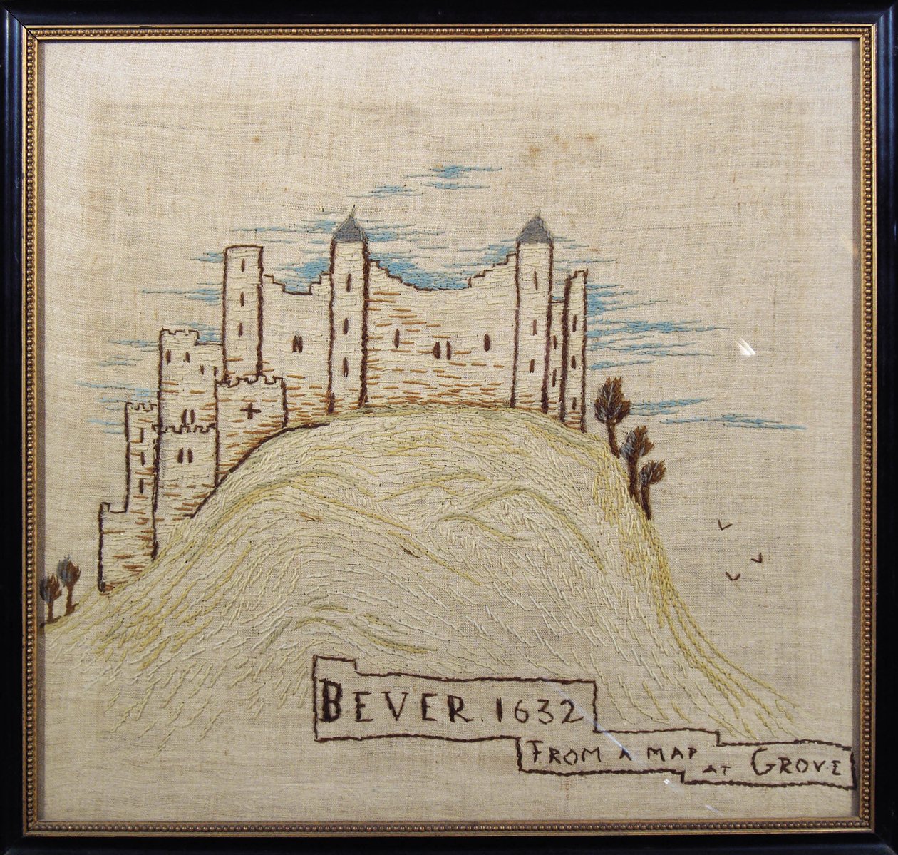 Wandteppich des Zweiten Schlosses, nach einem Original von 1632 von Lady Victoria Manners