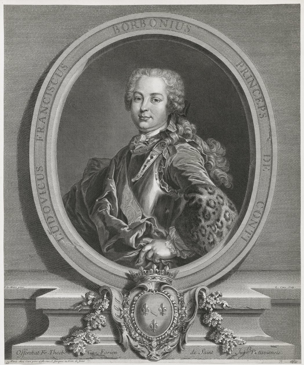 Laurent Cars - Louis François de Bourbon, Prinz von Conti von Laurent Cars