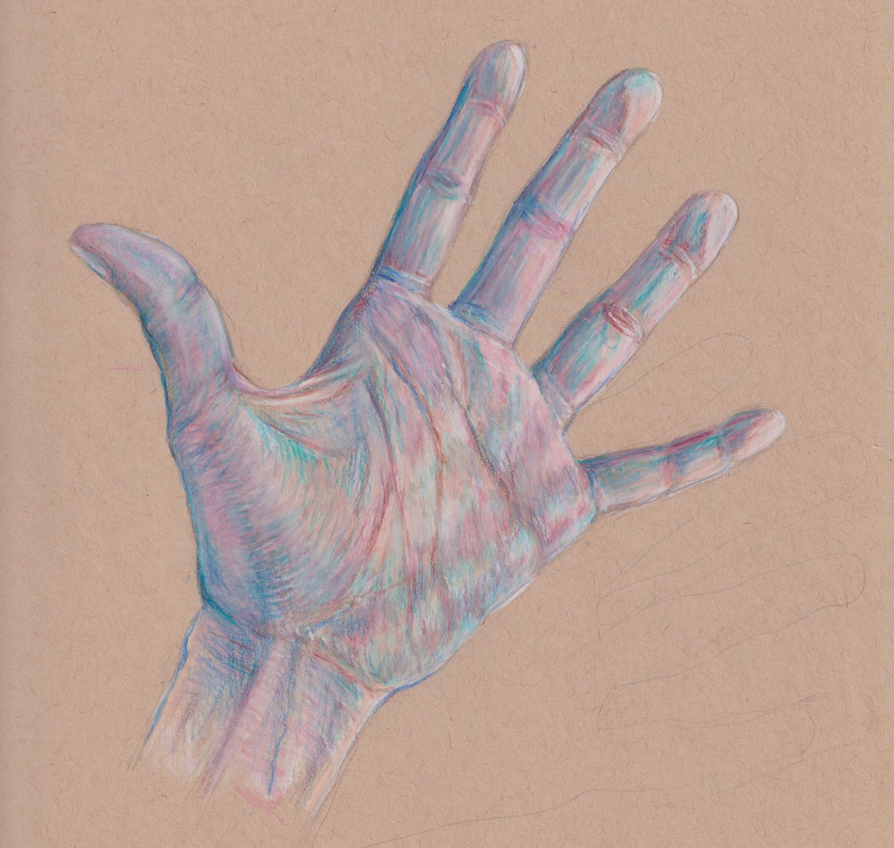 Handstudie #3 von Laurie Michaels
