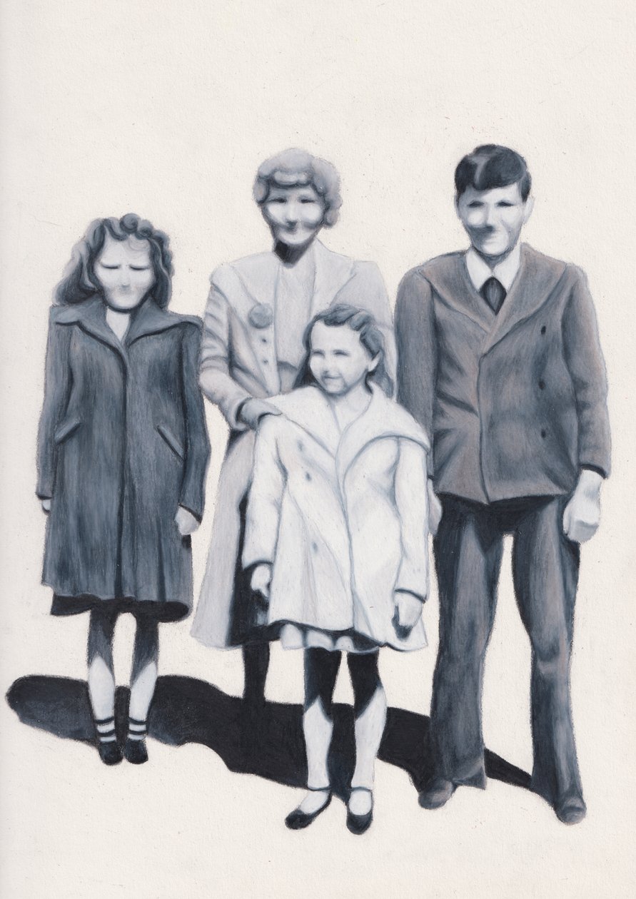 Mamies Familie, ca. 2024 von Laurie Michaels