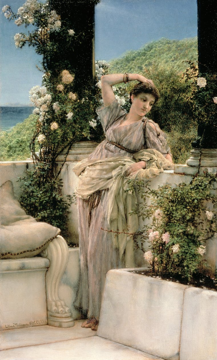 Du Rose aller Rosen, 1885 von Lawrence Alma-Tadema