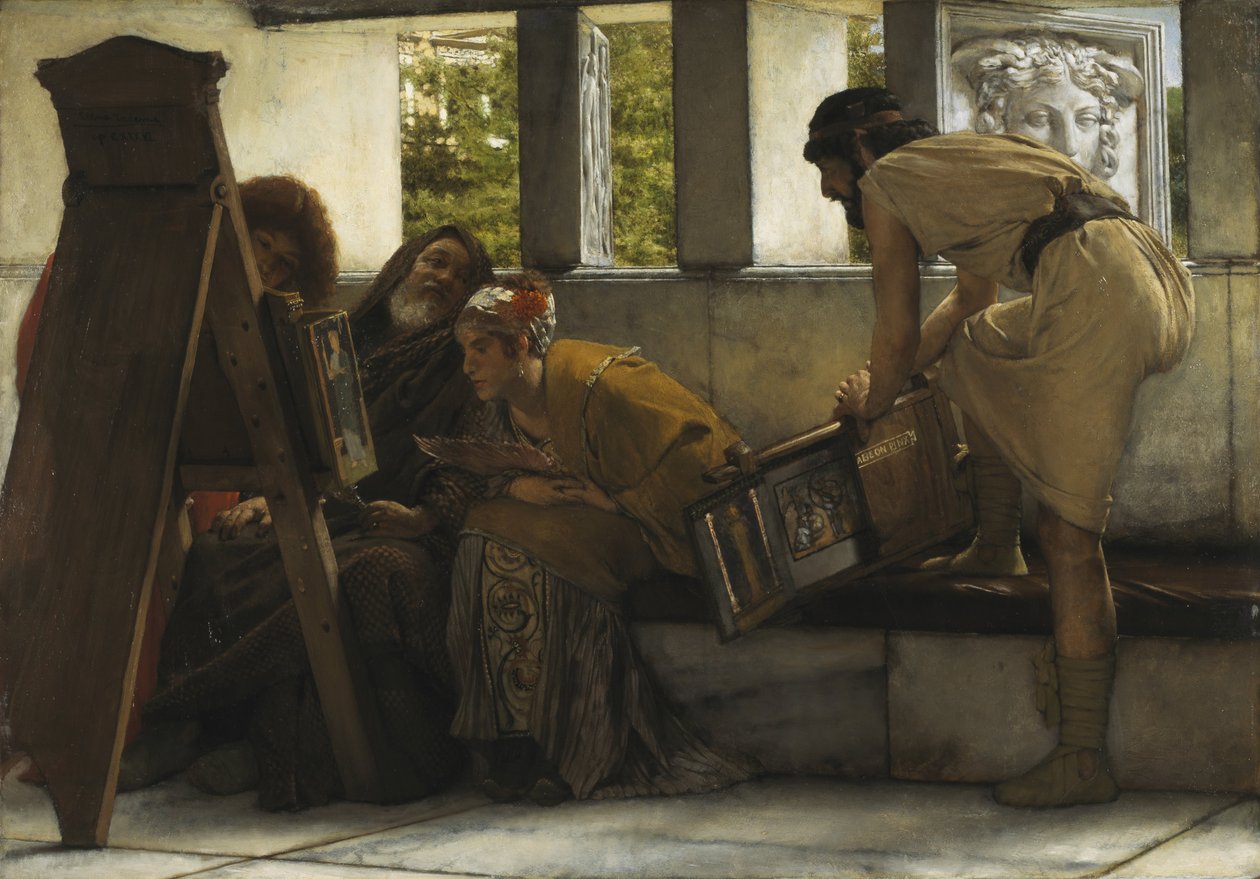 Ein römisches Atelier von Lawrence Alma-Tadema