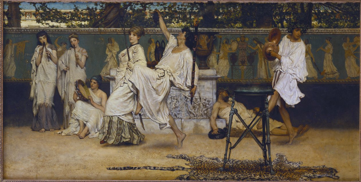 Bacchanal, 1871 von Lawrence Alma Tadema