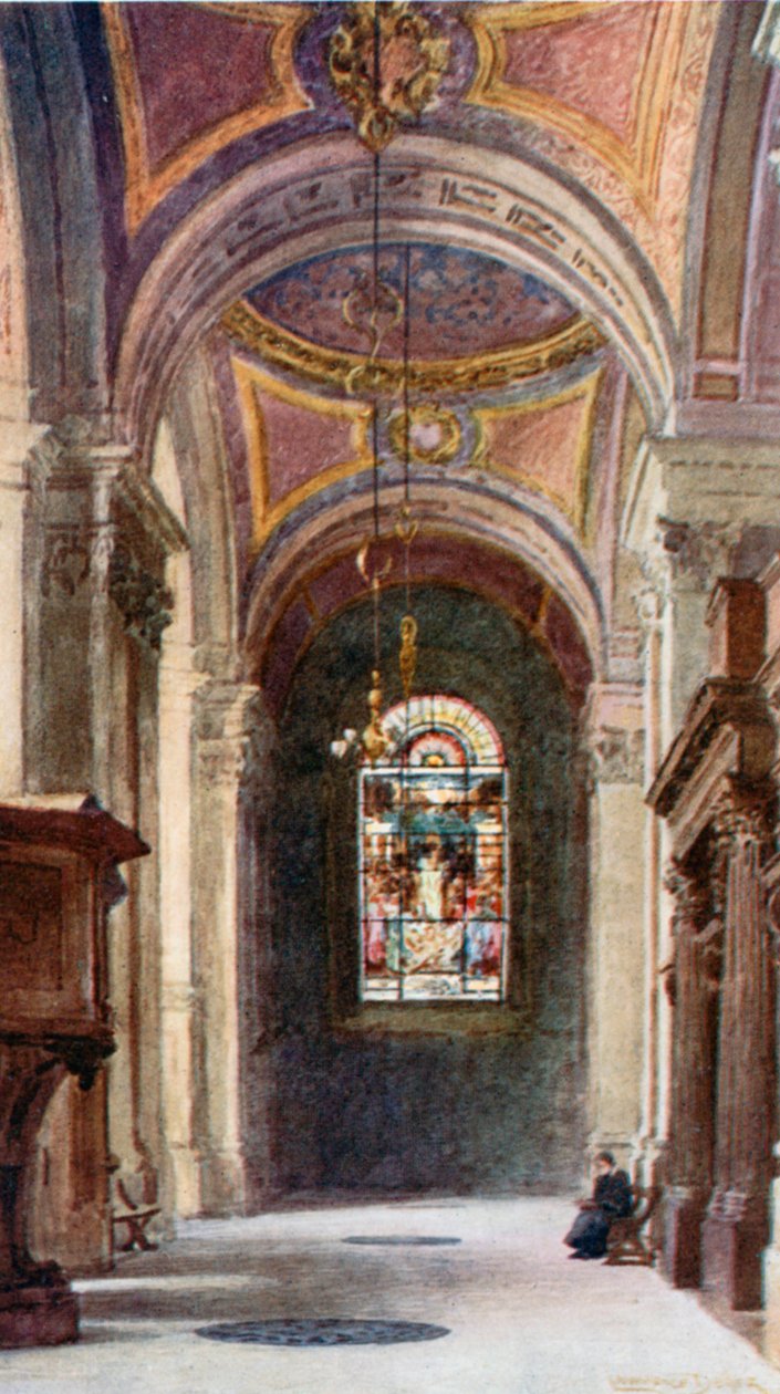 Das nördliche Chorseitenschiff, Blick nach Osten von Lawrence Deller