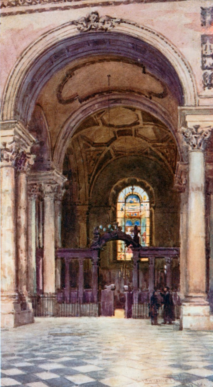 Der Eingang zur St. Dunstan