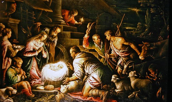 Anbetung von Leandro da Ponte Bassano