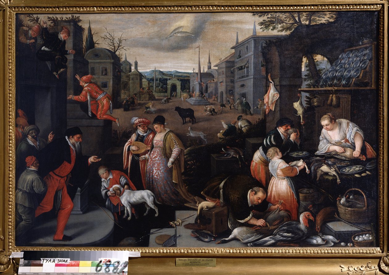 Der Monat Februar von Leandro da Ponte Bassano