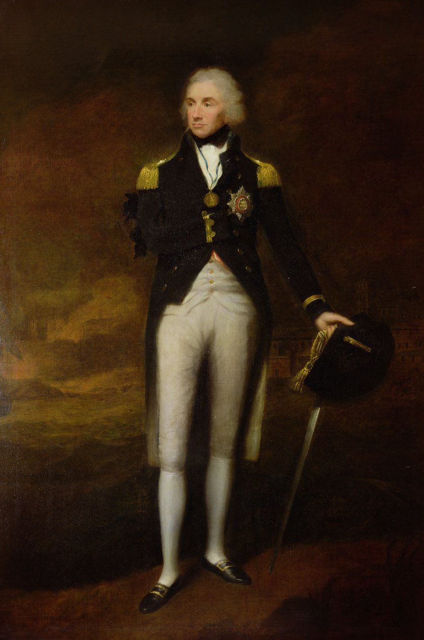 Porträt von Admiral Viscount Nelson (1758-1805) von Lemuel Francis Abbott