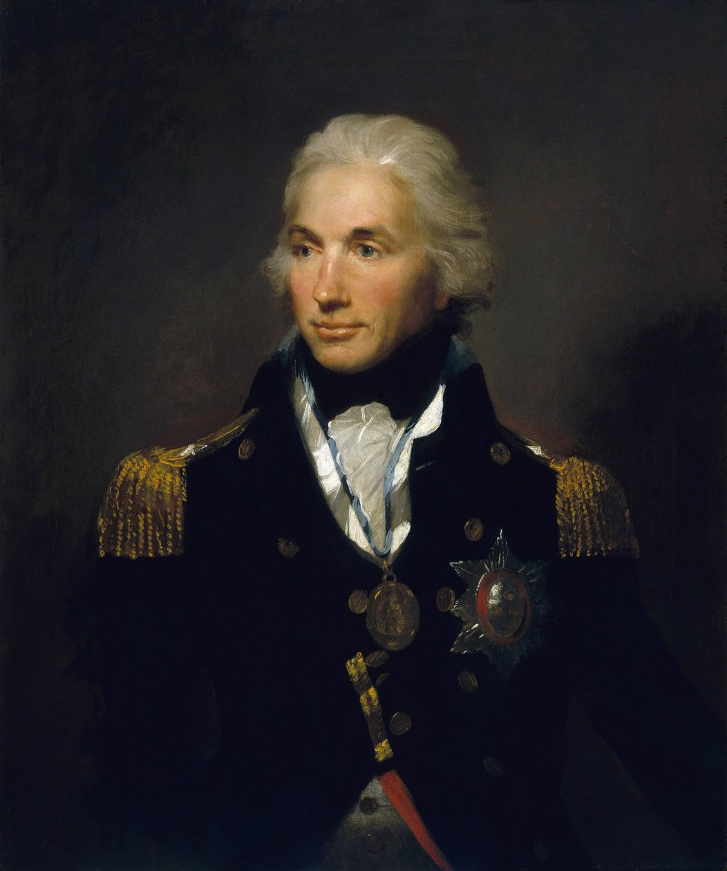 Porträt von Vizeadmiral Horatio Nelson (1758-1805), erster Viscount Nelson von Lemuel Francis Abbott