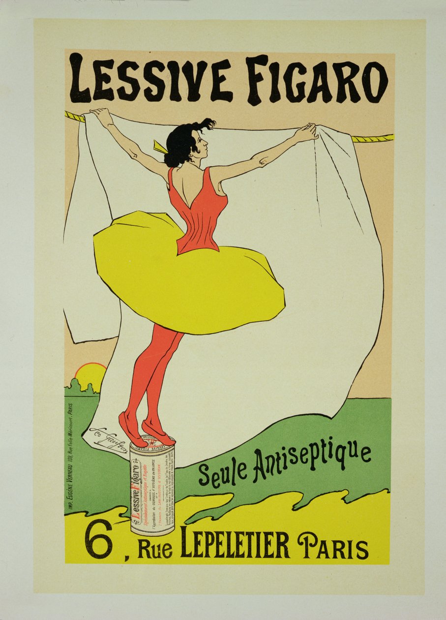 Reproduktion eines Plakats zur Werbung für 