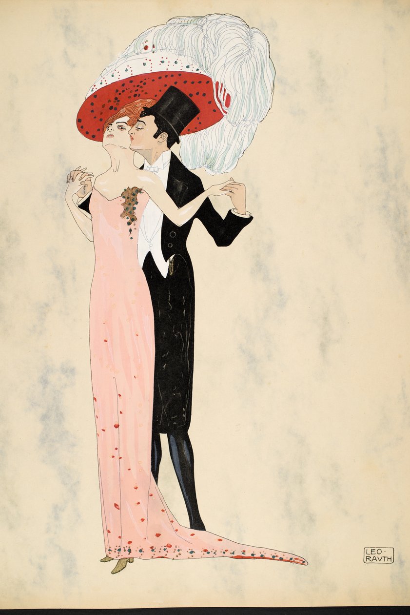 Ballgeflüster, 1911 von Leo Rauth