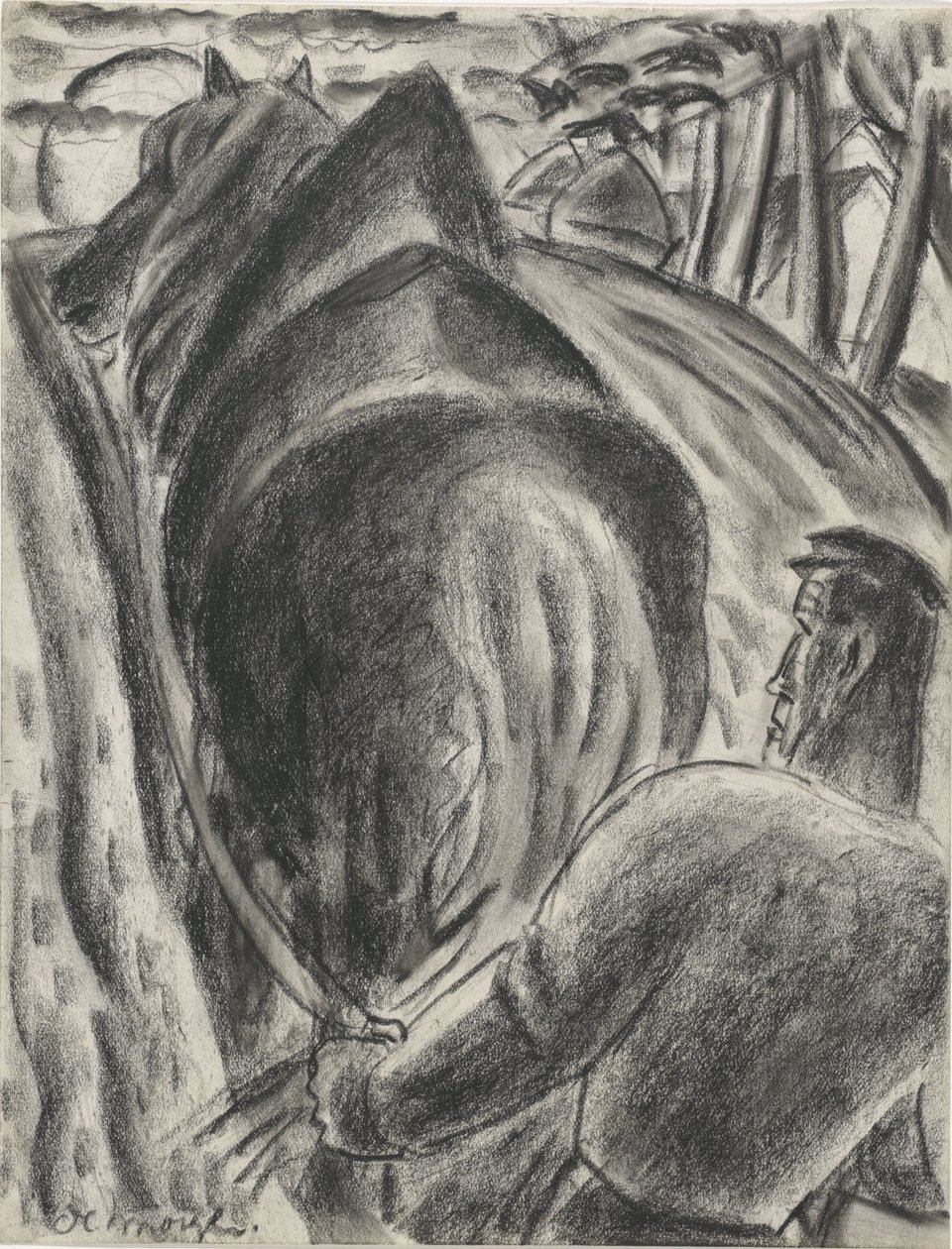 Der Morgen von Leo Gestel (signed by artist)