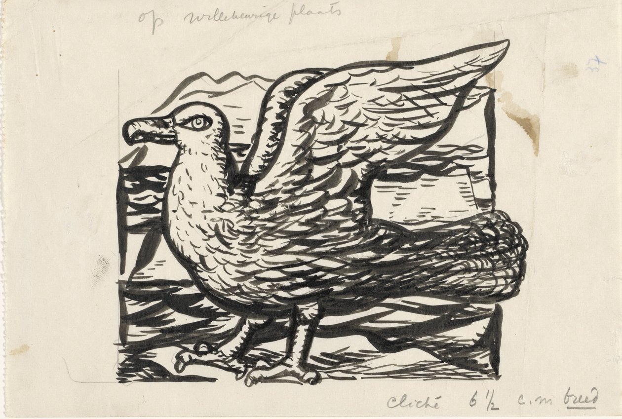 Möwe von Leo Gestel