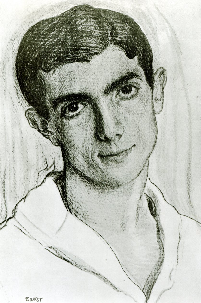 Leonid Massine von Leon Bakst