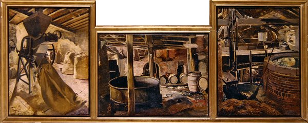 Die alte Brauerei, 1895 von Leon Henri Marie Frederic