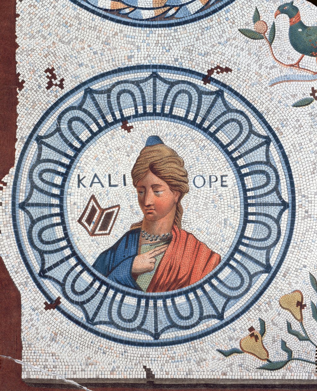 Kalliope, Muse der Beredsamkeit und epischen Dichtung von Leon de Laborde