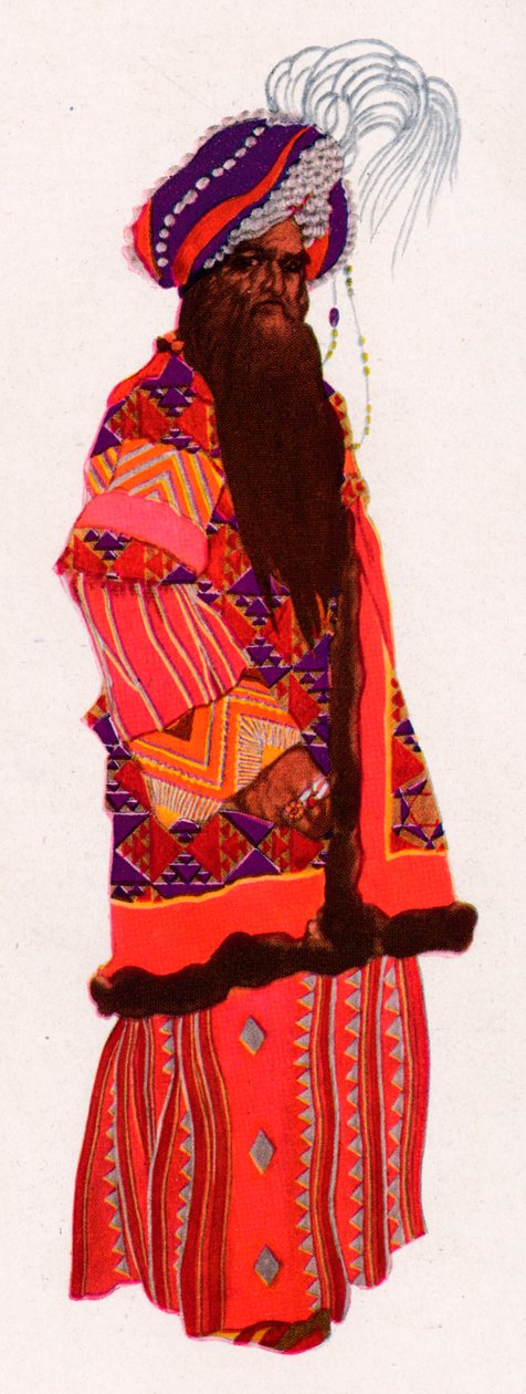 Der Sultan von Samarkand, 1922 von Leon Bakst