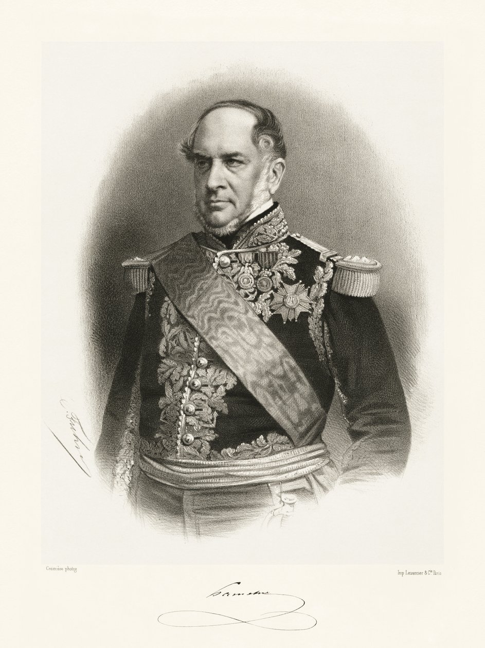 Ferdinand Alphonse Hamelin, 1865-66 von Leon Cremiere