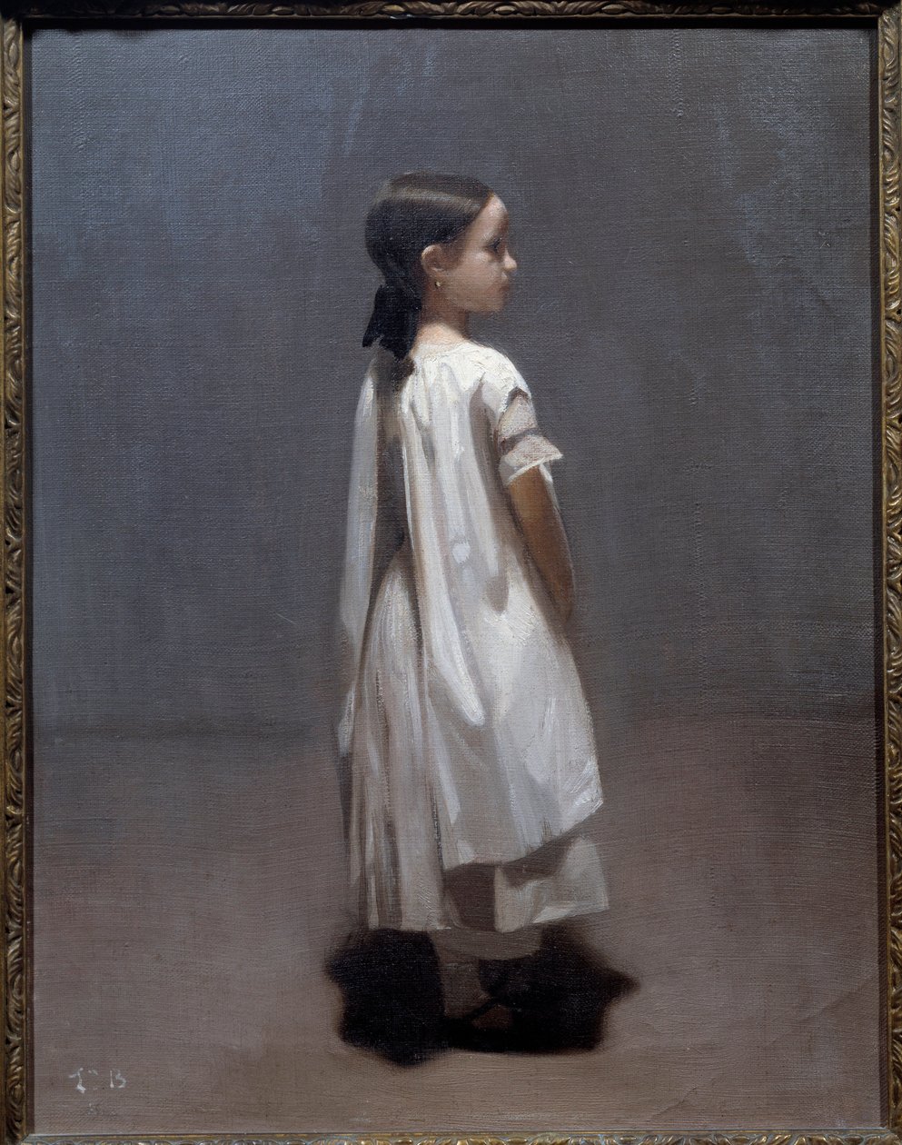 Die kleine Schwester des Künstlers im Alter von etwa 7 oder 8 Jahren von Leon Joseph Florentin Bonnat