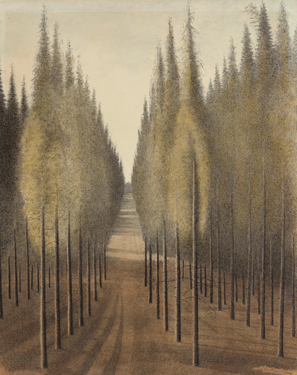 Der Brandgang von Leon Spilliaert
