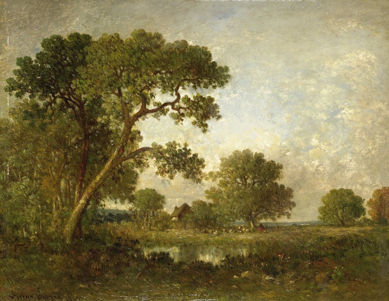 Landschaft von Leon-Victor Dupre