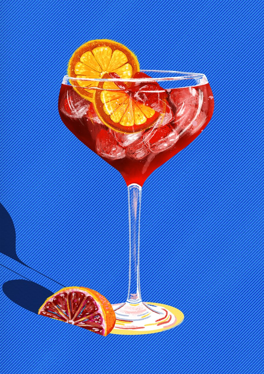 Scharlachroter Schluck, 2025 von Leona Tsiara