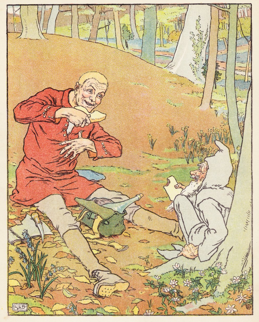 Die goldene Gans von Leonard Leslie Brooke