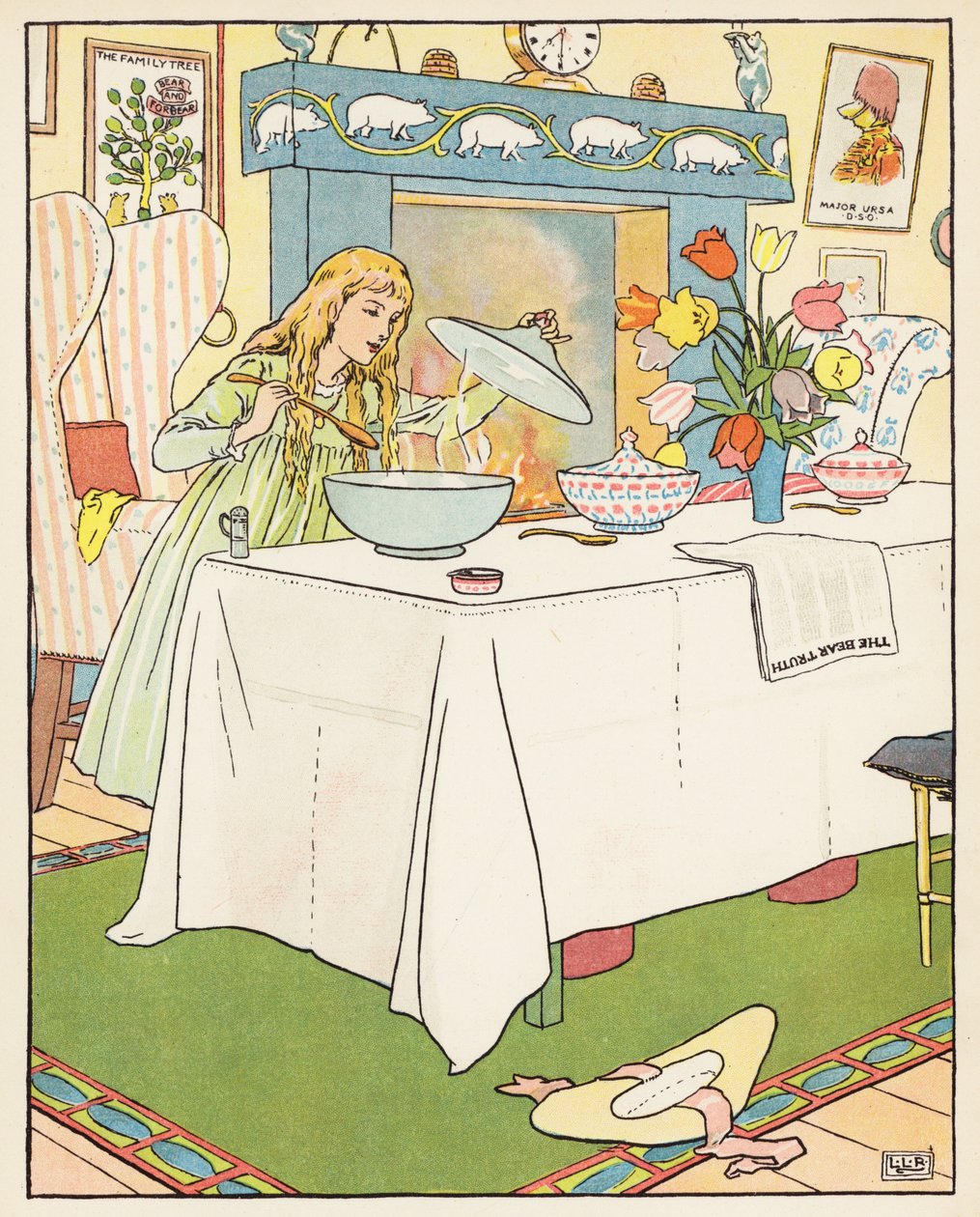 Die drei Bären von Leonard Leslie Brooke