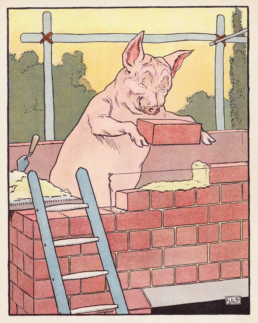 Die drei kleinen Schweinchen von Leonard Leslie Brooke