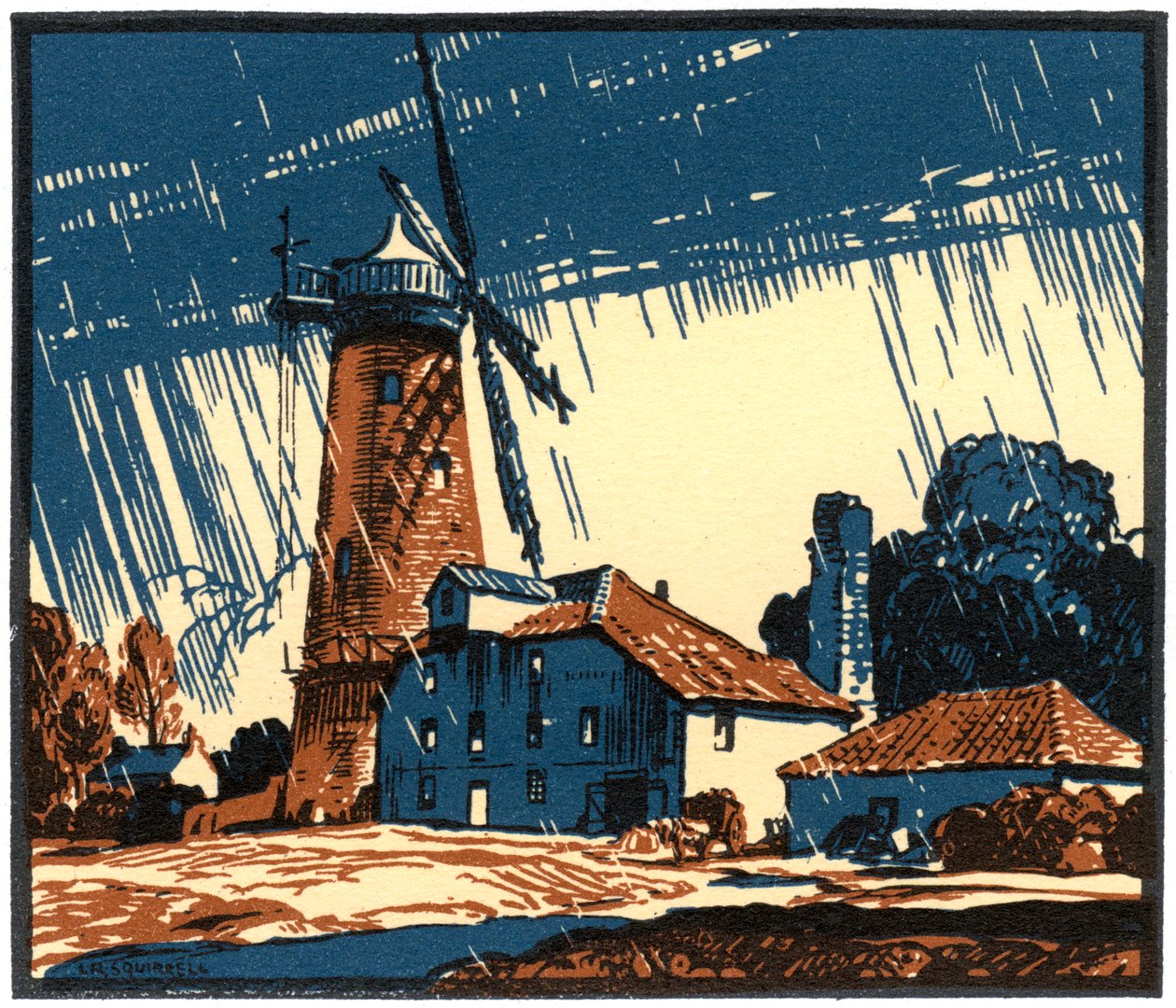 Die alte Mühle in Blackborough, King