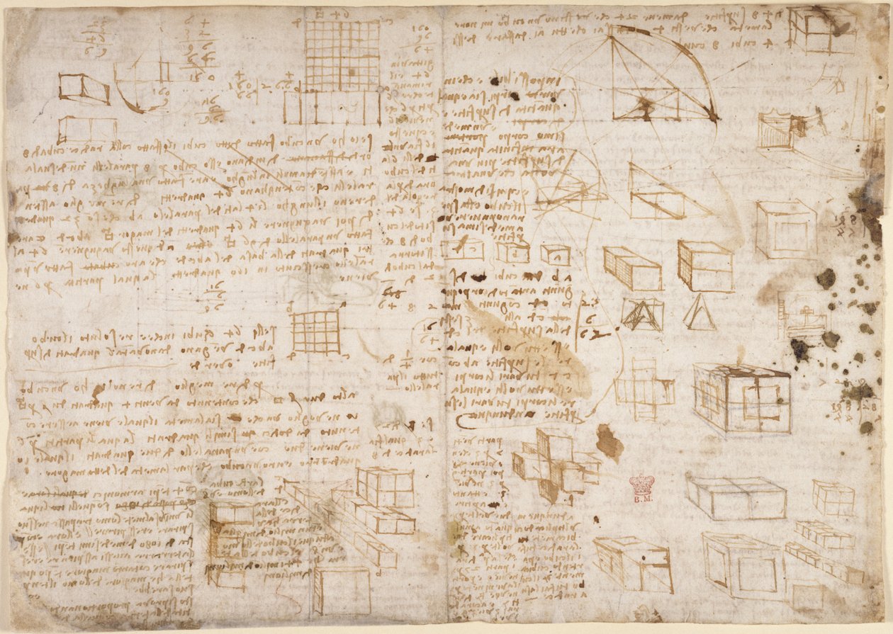 Notizen und Diagramme aus dem 