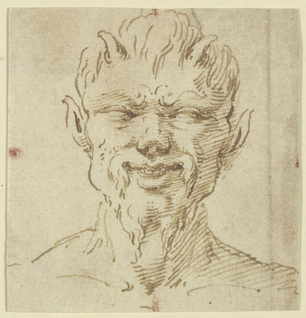 Faunkopf von Leonardo da Vinci