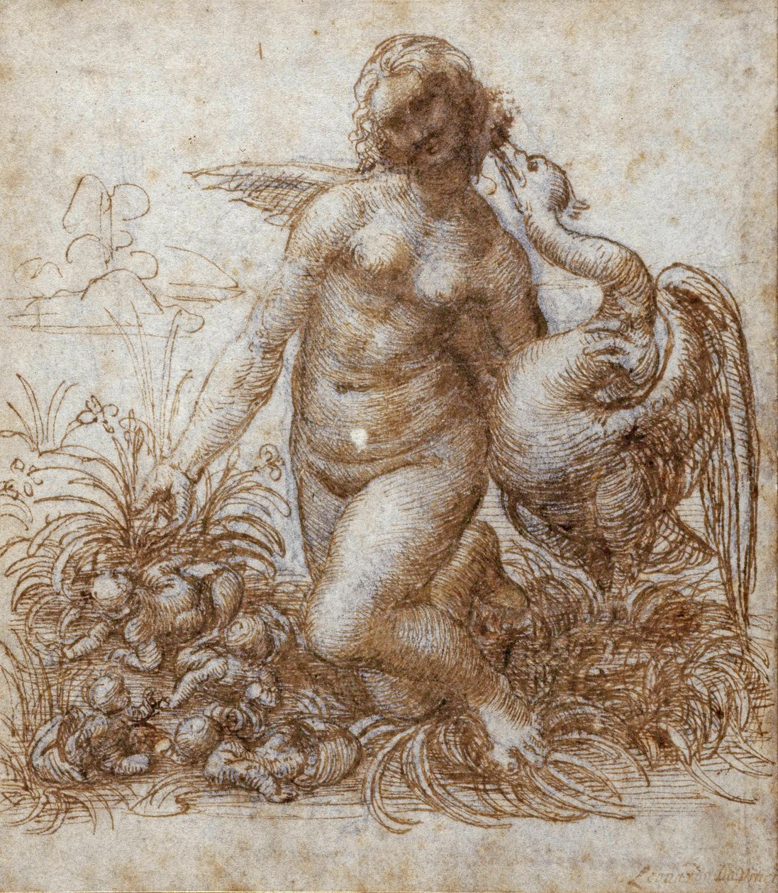Leda und der Schwan von Leonardo da Vinci
