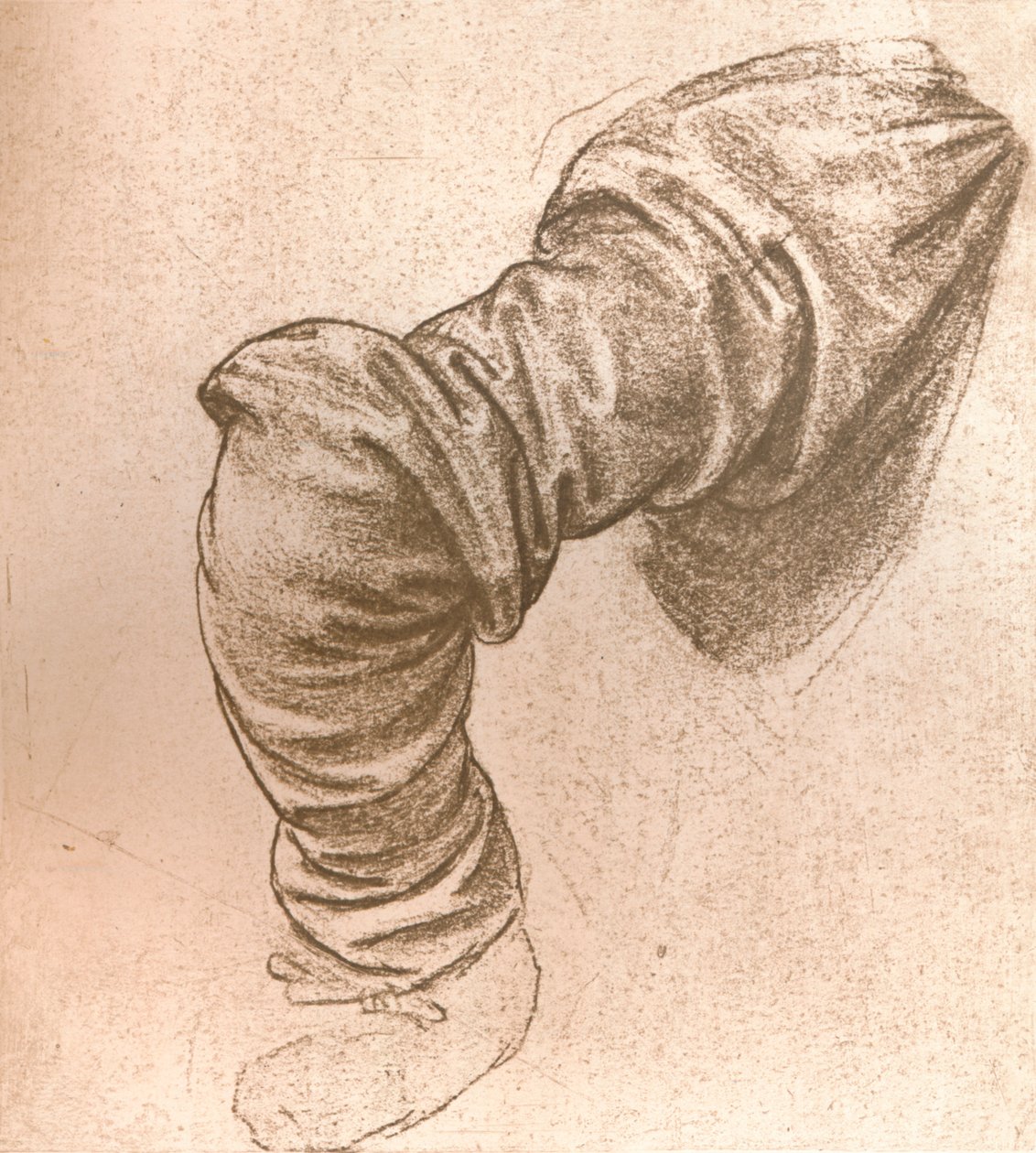 Studie für den Arm des heiligen Petrus in 