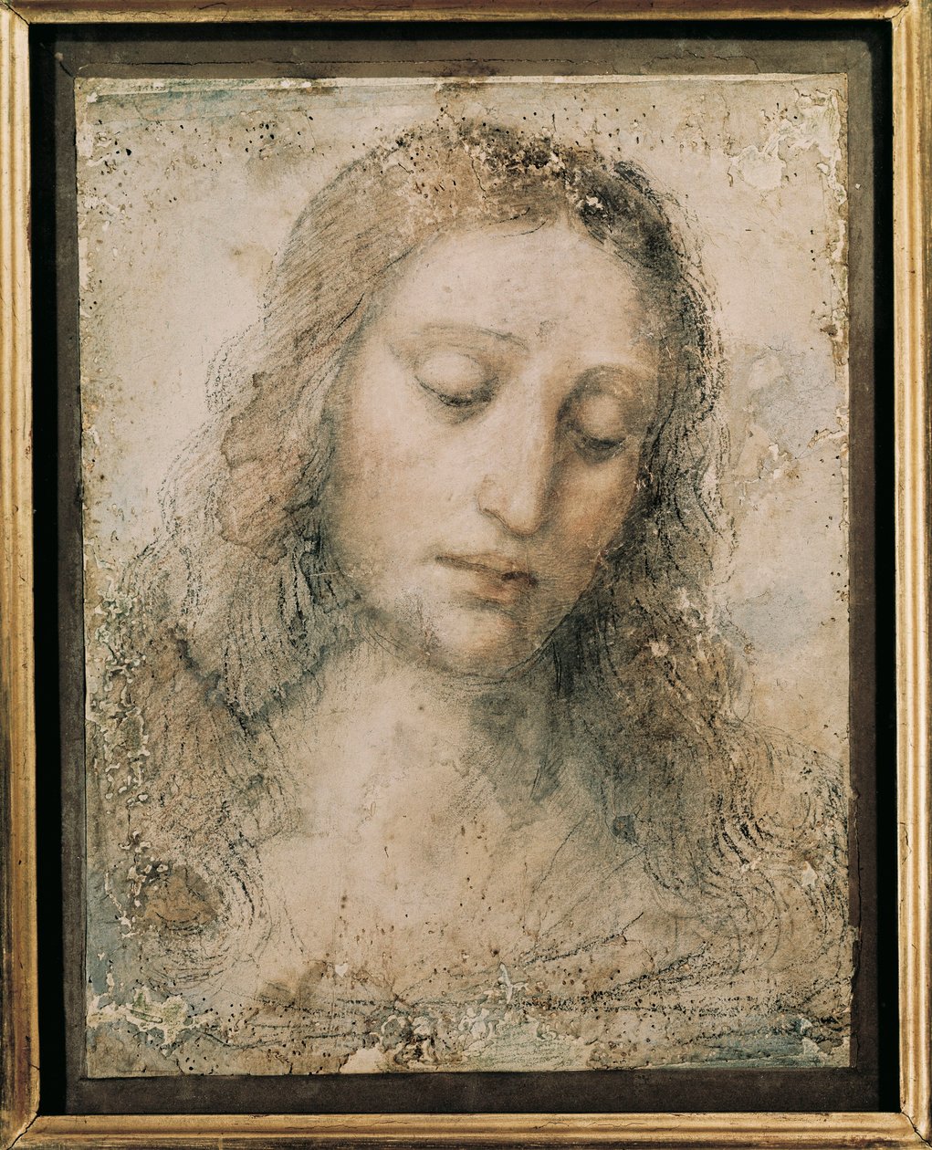 Tête du Christ Rédempteur von Leonardo da Vinci