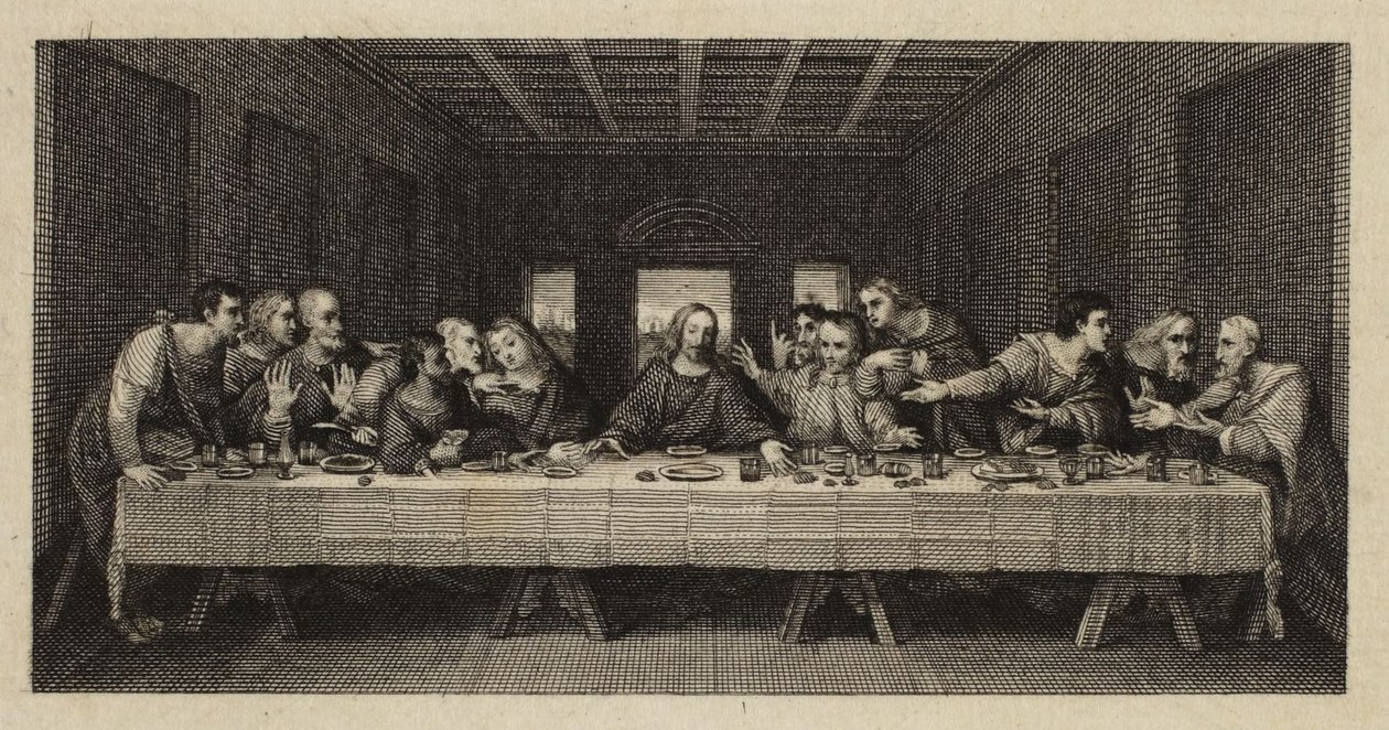 Das letzte Abendmahl von Leonardo da Vinci