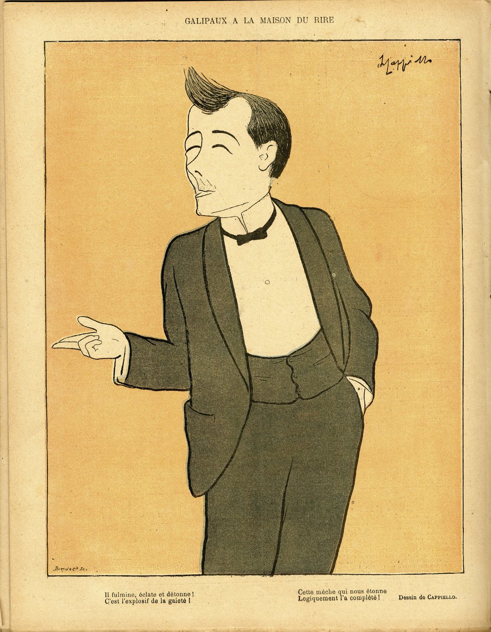 Illustration von Leonetto Cappiello in Le Lire, Nr. 297 von Leonetto Cappiello