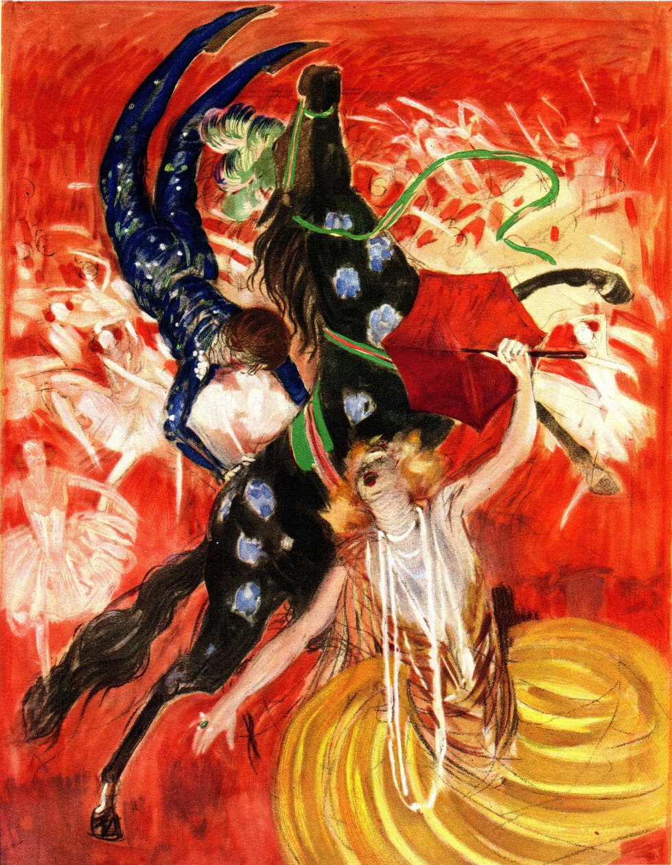 Der Zirkus - Komposition von Leonetto Cappiello (1875-1942) 1923 von Leonetto Cappiello