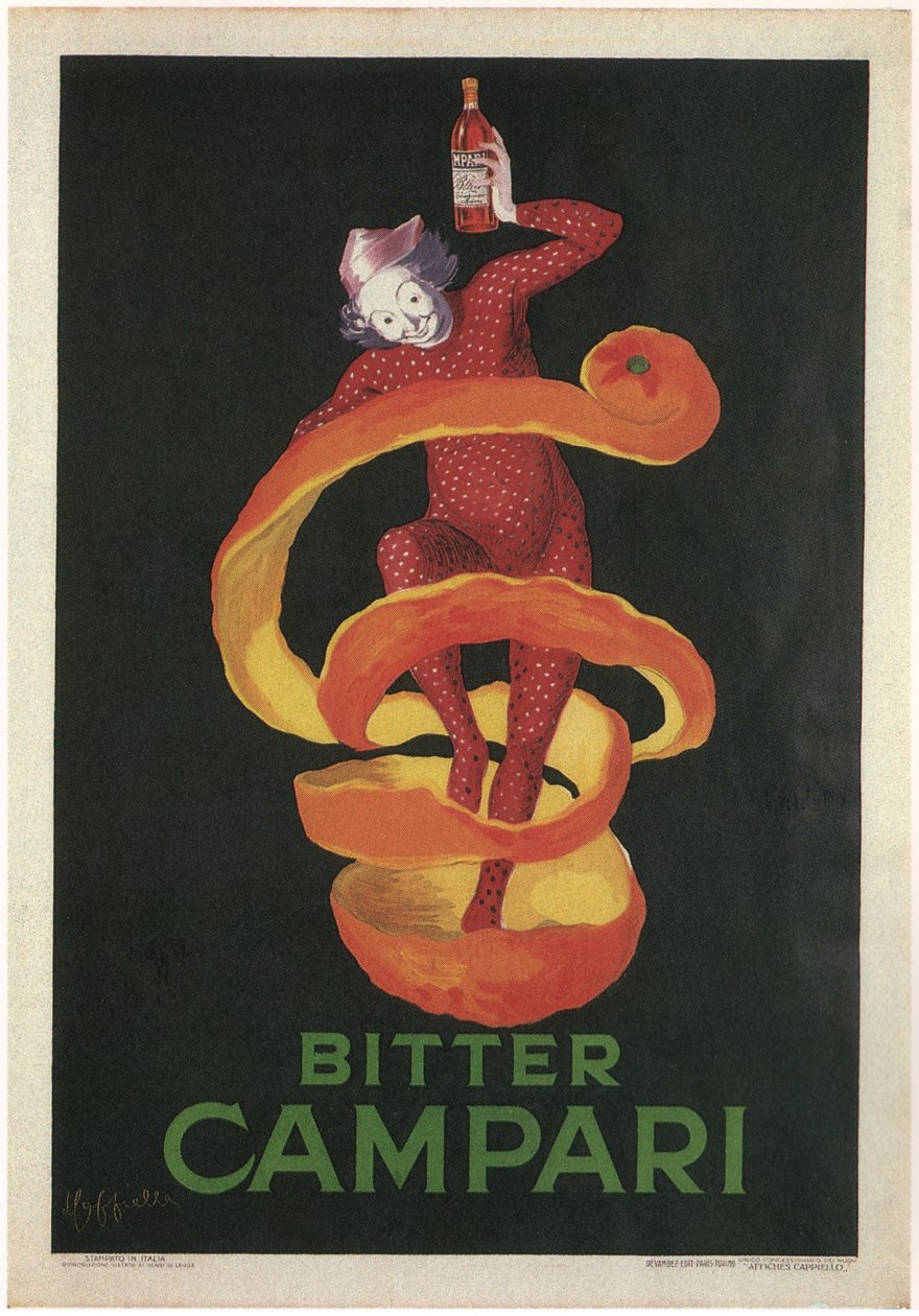 Werbung für Bitter Campari von Leonetto Cappiello