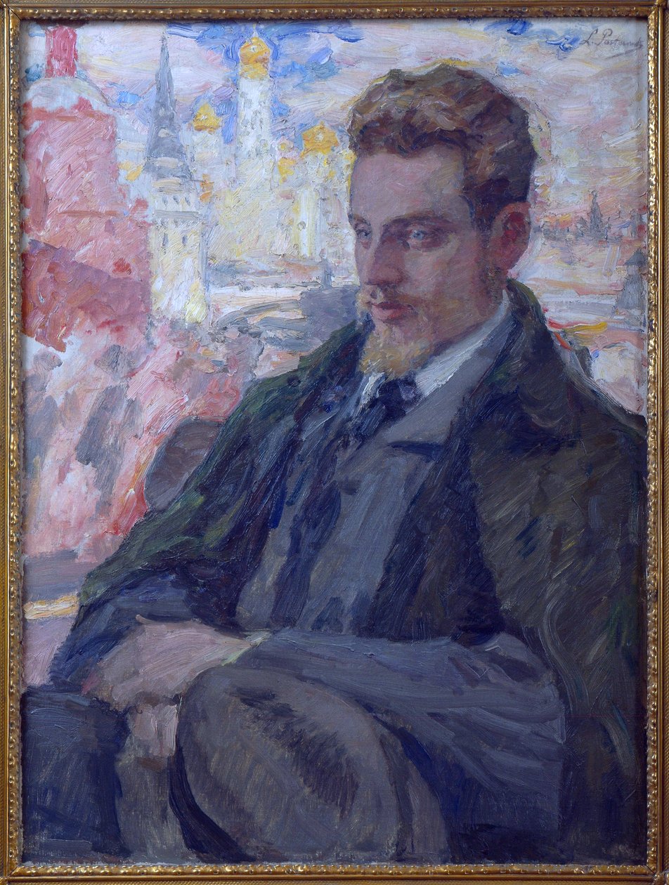 Porträt des Dichters Rainer Maria Rilke von Leonid Osipovic Pasternak