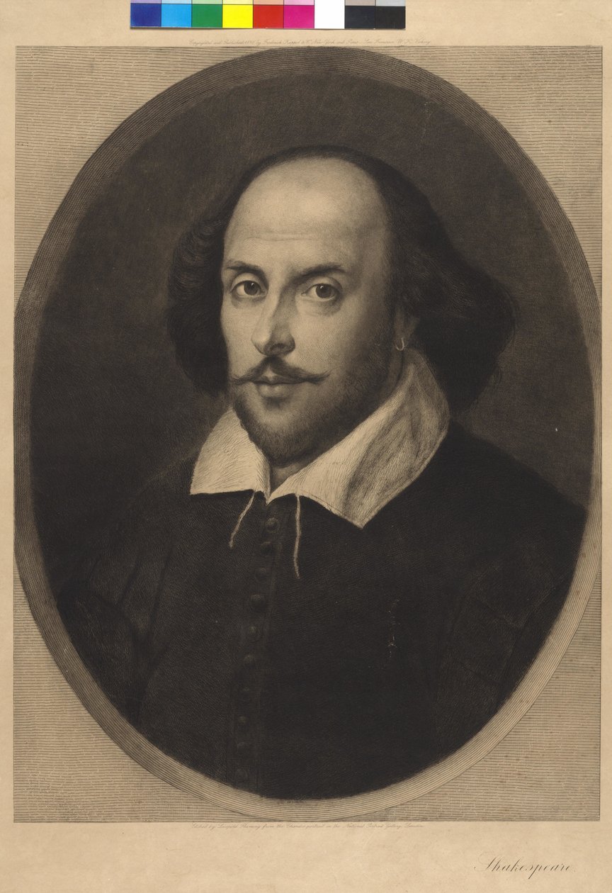 Shakespeare von Leopold Flameng
