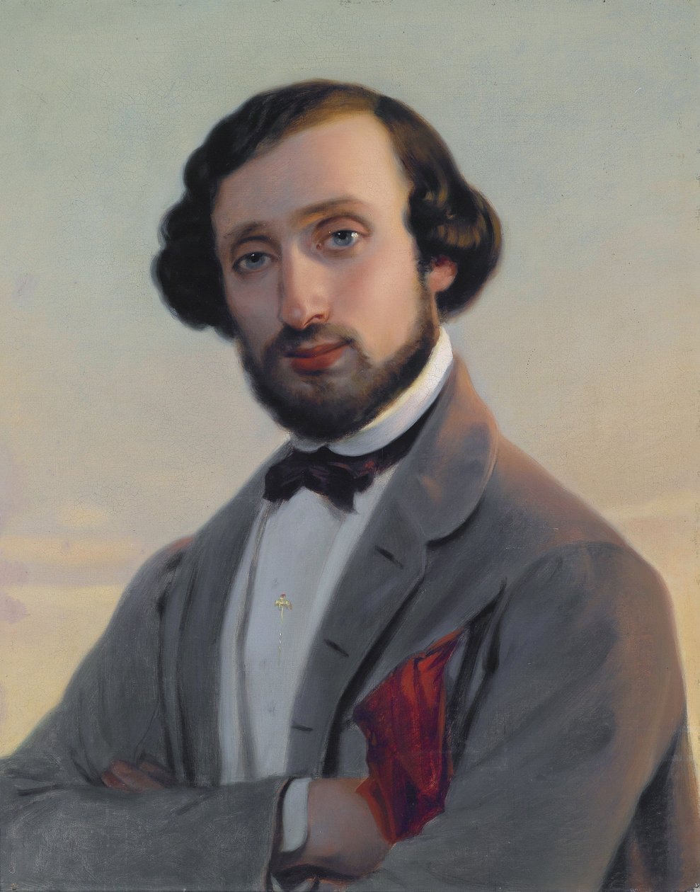 Bildnis Ludwig August Frankl von Hochwart (1810-1894) von Leopold Pollak