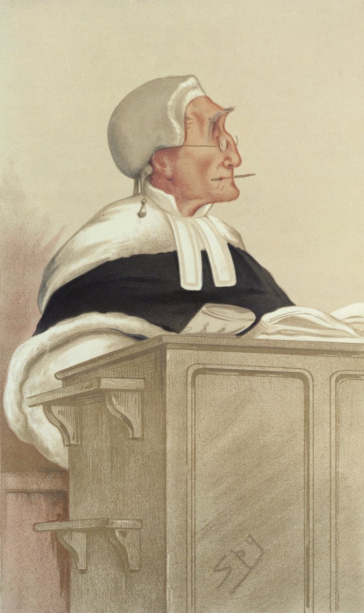 Der ehrenwerte Sir Anthony Cleasby von Leslie Matthew Ward