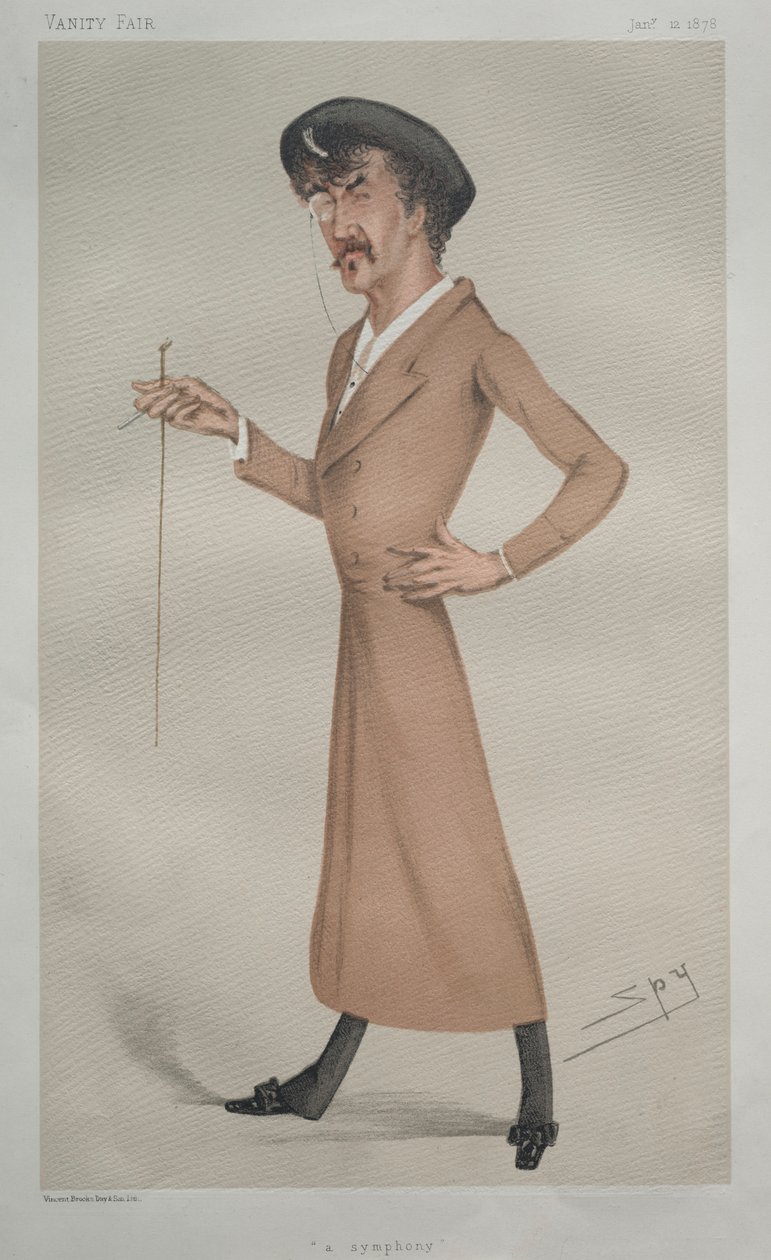 Eine Symphonie Whistler, 1878 von Leslie Matthew