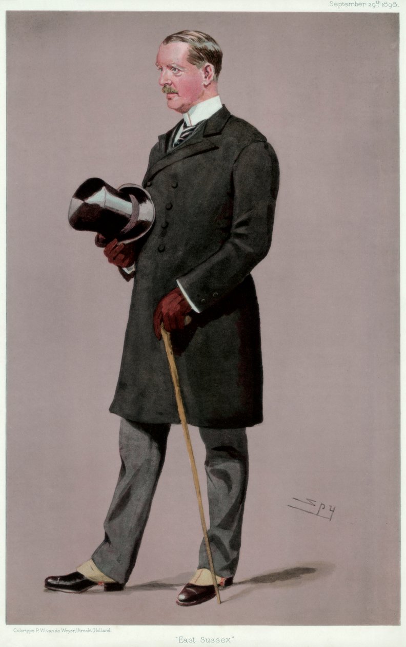 East Sussex, Colonel Brookfield, britischer Soldat und Politiker, 1898 von Leslie Matthew Ward
