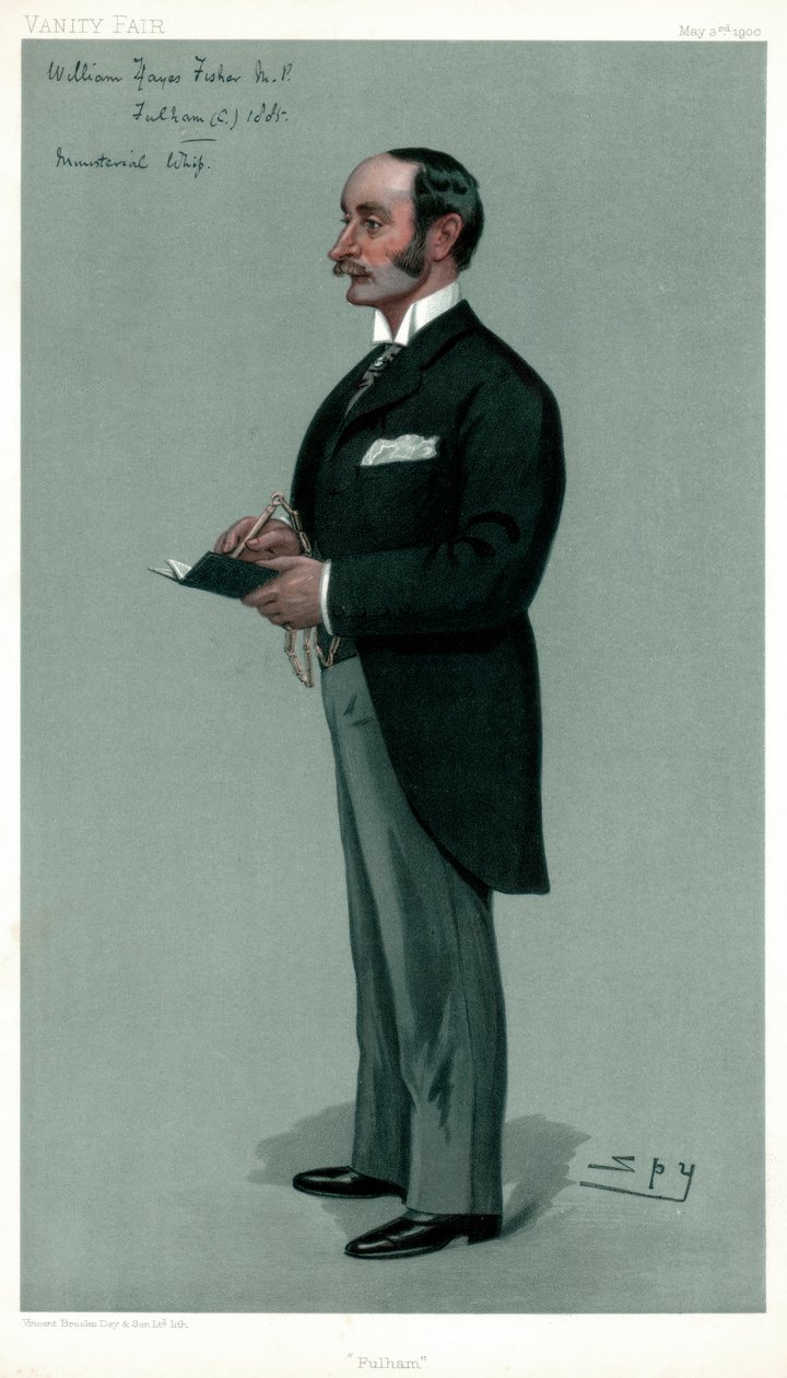 Fulham, William Hayes Fisher, britischer Politiker, 1900 von Leslie Matthew Ward