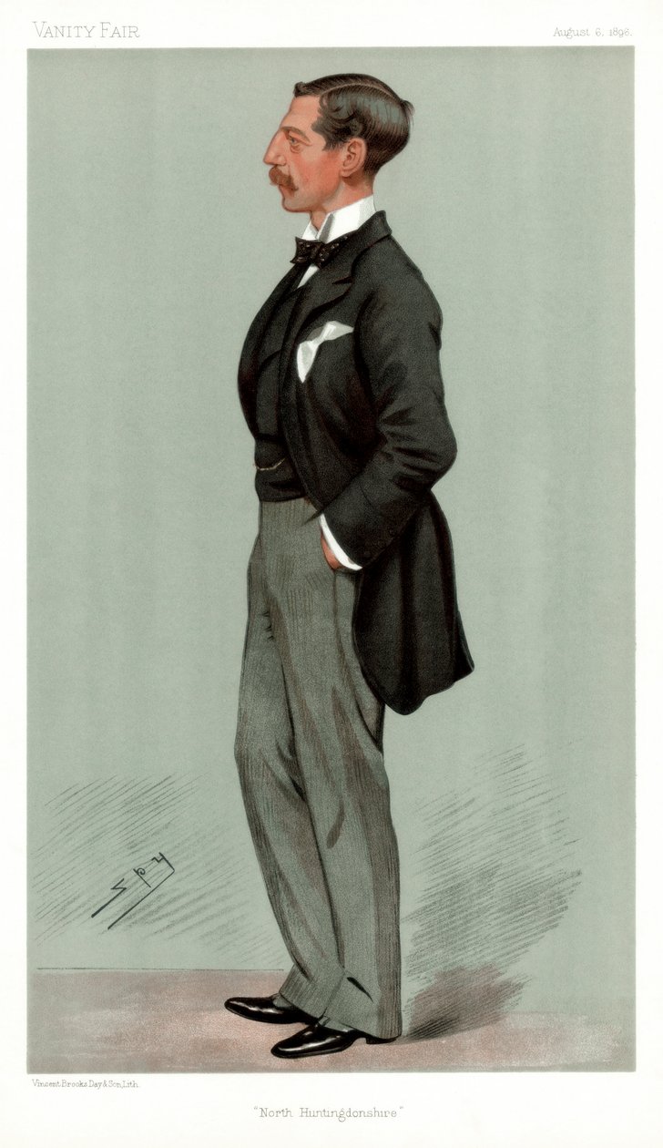 North Huntingdonshire, Ailwyn Fellowes, britischer Politiker, 1896 von Leslie Matthew Ward