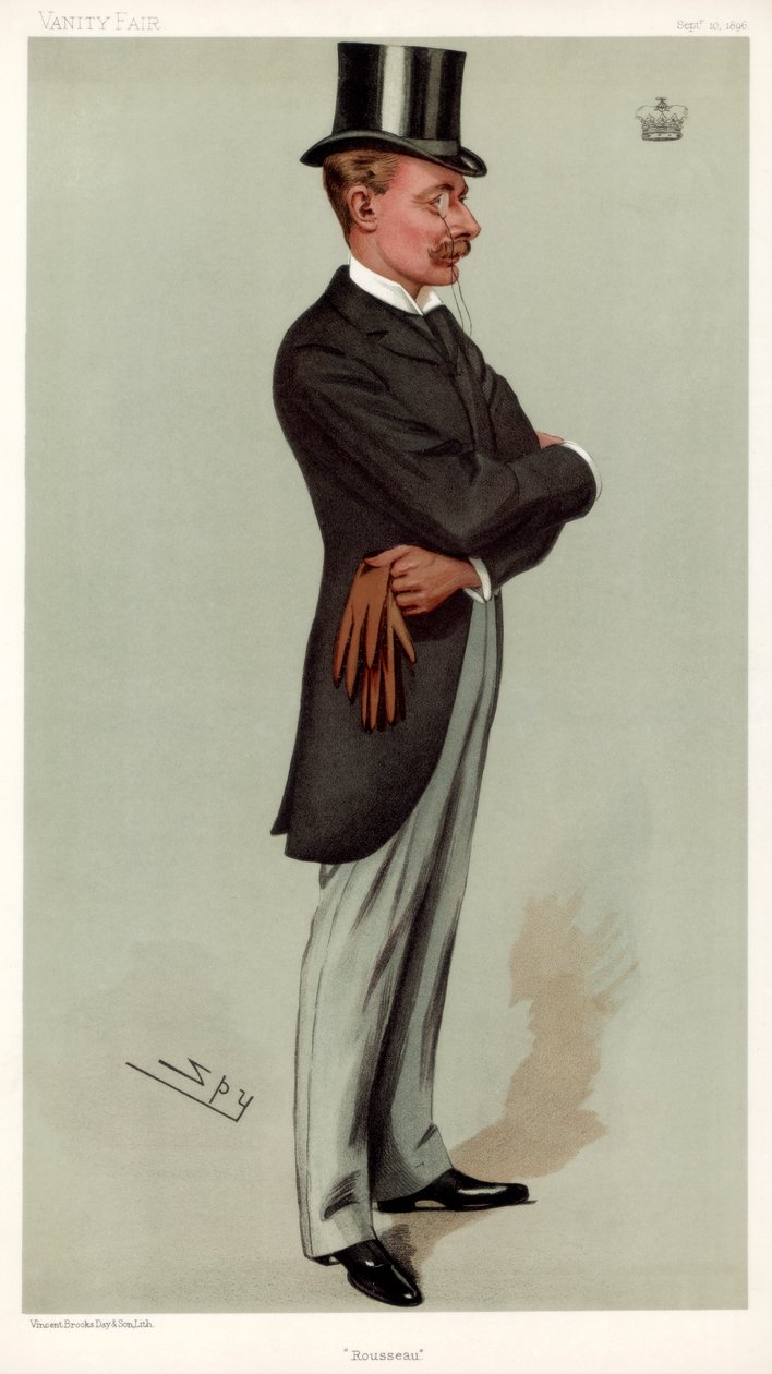 Rousseau, der Herzog von Bedford, 1896 von Leslie Matthew Ward