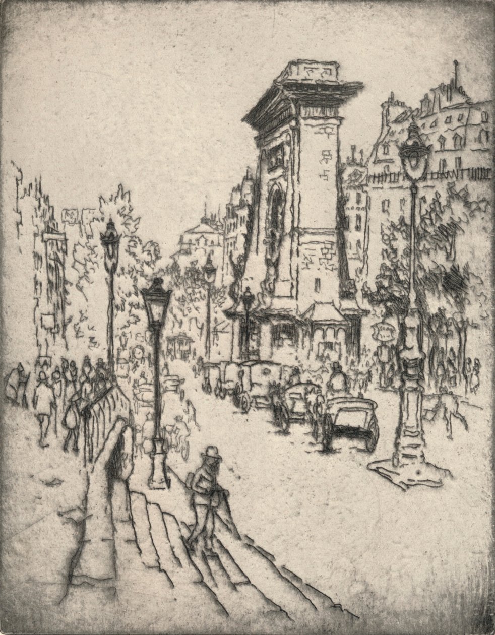 Das Porte St Denis von Lester George Hornby