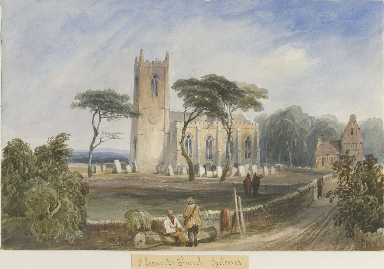 Ipstones Church von Lewis John Wood